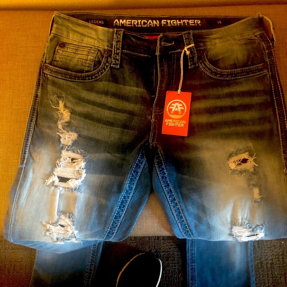 Men’s brand new American fighter jeans